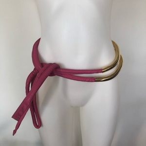 Gianfranco Ferre Pink Belt